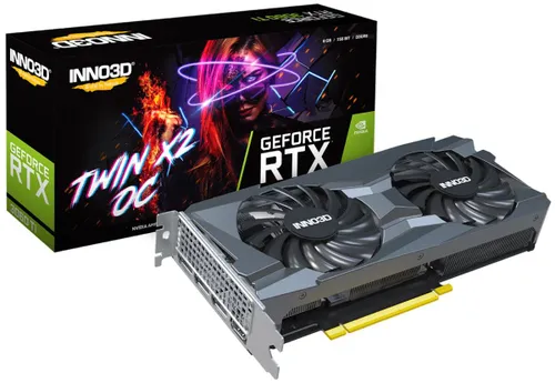 Karta graficzna INNO3D GeForce RTX 3060 Ti Twin X2 OC LHR 8GB