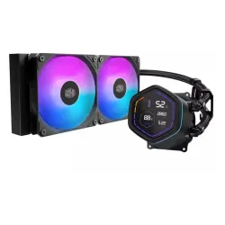 Chłodzenie Cooler Master MasterLiquid Core Nex Digital Series 240 ARGB Czarny