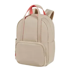 Рюкзак женский American Tourister PuffyPop M Backpack 15,6" - бежевый
