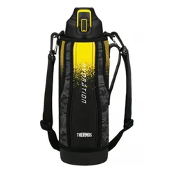 Termos sportowy z futerałem Thermos Hydration Sport Bottle 1,5 l - black / yellow