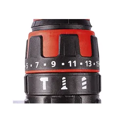 Wiertarko-wkrętarka EINHELL TE-CD 18/48 Li-Solo + Akumulator EINHELL 4512097 2.5 Ah 18V + Ładowarka