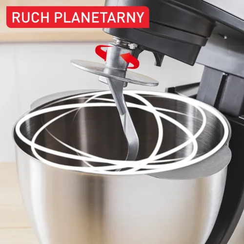 Robot planetarny Tefal Bake Partner QB525838 1100W Maszynka do mielenia Szatkownica Blender kielichowy