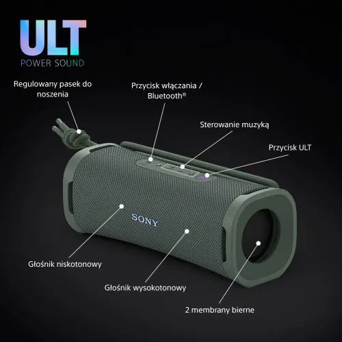 Głośnik Bluetooth Sony ULT Field 1 SRS-ULT10H Szary