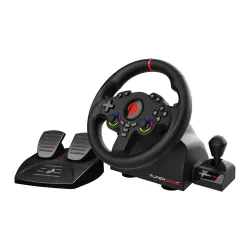 Kierownica Subsonic SuperDrive 220 RS-X z pedałami do PC, Xbox, PS4, Switch, Switch 2