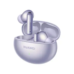 Słuchawki bezprzewodowe Huawei FreeBuds 6i ANC z etui ładującym Dokanałowe Bluetooth 5.3 Fioletowy