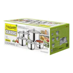 Zestaw garnków MAESTRO MR-2020-10 (10 elementów)