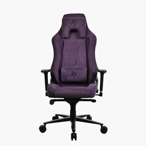 Fotel Arozzi Vernazza Soft Fabric Purple Gamingowy do 145kg Tkanina Fioletowy