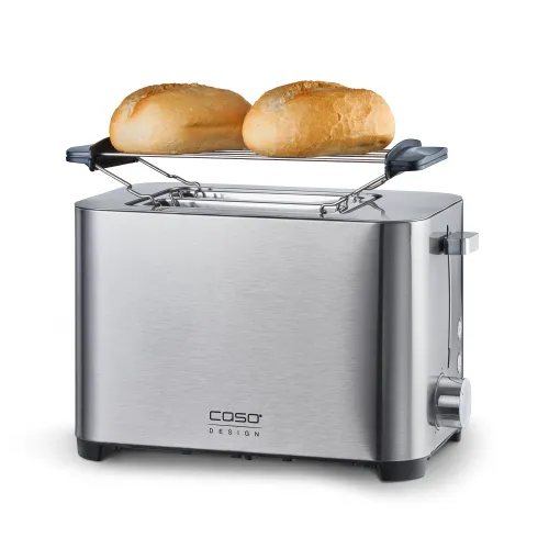 Toster Caso Germany Classico T2 Duo Ruszt do bułek Rozmrażanie 850W