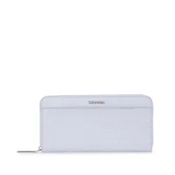 Женский кошелек Calvin Klein CK Must Lg с / A Wallet с Slip Emb K60k611322 Sheer Blue CFX