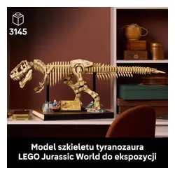 LEGO 76968 Jurassic World Szkielety dinozaurów: tyranozaur