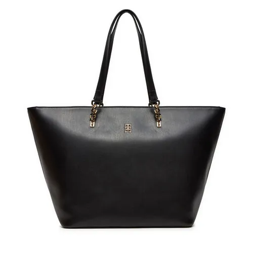 Tommy Hilfiger Th Refined Tote Handbag AW0AW16112 Черный