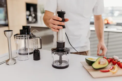 Блендер Blaupunkt HBD812, 1700 Вт, измельчитель, насадка для взбивания, насадка для пюре