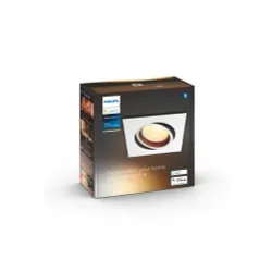 Oświetlenie punktowe Philips Hue White Ambiance Milliskin 929003047301 Biały