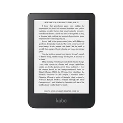 Czytnik E-booków Kobo Clara 2E - 6" - 16GB - WiFi - Bluetooth - czarno-niebieski