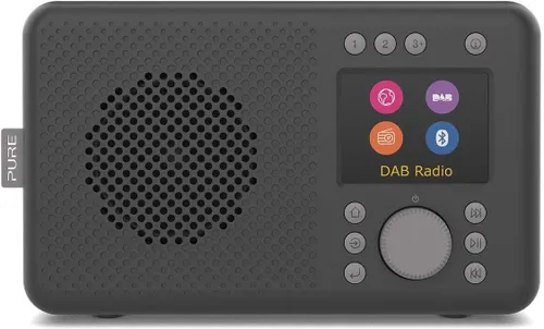 Radioodbiornik PURE Elan Connect Radio FM DAB+ Internetowe Bluetooth Antracyt