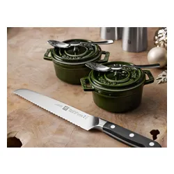 Mini garnek żeliwny okrągły STAUB MINI COCOTTE 250 ML Zielony