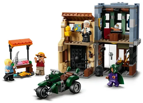 LEGO 75642 ONE PIECE: Столкновение с капитаном Смокером, набор кубиков 9+