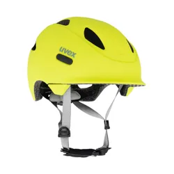 Kask rowerowy dziecięcy UVEX Oyo Jr neon yellow/moss green matt
