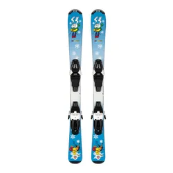 Narty dziecięce TECNOPRO SNOW + wiązanie ATOMIC LC 5 z GRIP WALK - Długość (cm) - 80