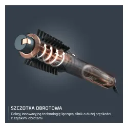 Suszarko-lokówka Rowenta Air Rotate UB9920 1300W Jonizacja Obrotowa Zimny nawiew Średnica szczotki 38mm 50mm 4 poziomy temperatury