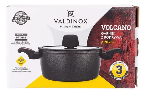 Garnek VALDINOX Volcano 24 cm
