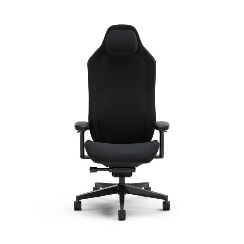 Fotel Fractal Design Refine Alcantara Fabric Gamingowy do 125kg Tkanina Czarny
