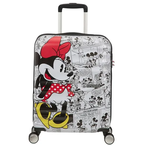 Чемодан/ручная кладь American Tourister Wavebreaker Disney - Minnie comics white