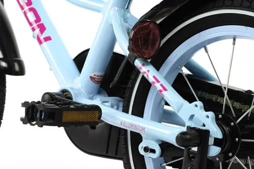 Rower dziecięcy KARBON Jazz 14 cali dla dziewczynki Miętowy