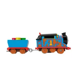 Fisher Price Zestaw z lokomotywą z napędem Tomek i Przyjaciele Błotna przygoda