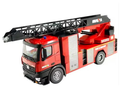 Zdalnie sterowany samochód COIL ciężarówka straż pożarna na pilota LED AKU