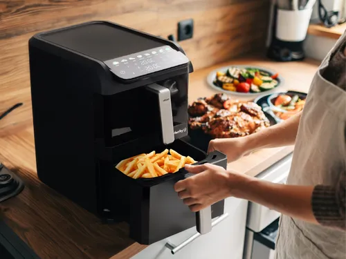 Air Fryer Frytkownica beztłuszczowa ELDOM FR300 10l z okienkiem do obserwacji postępów