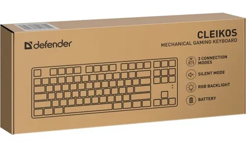 Klawiatura DEFENDER Cleikos GK-135 RGB