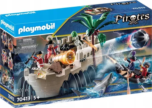 Playmobil 70413 Пираты Крепость Ротрок