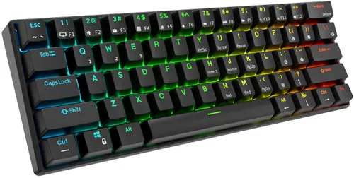 Klawiatura ROYAL KLUDGE RK61 RGB Red Switch Czarny