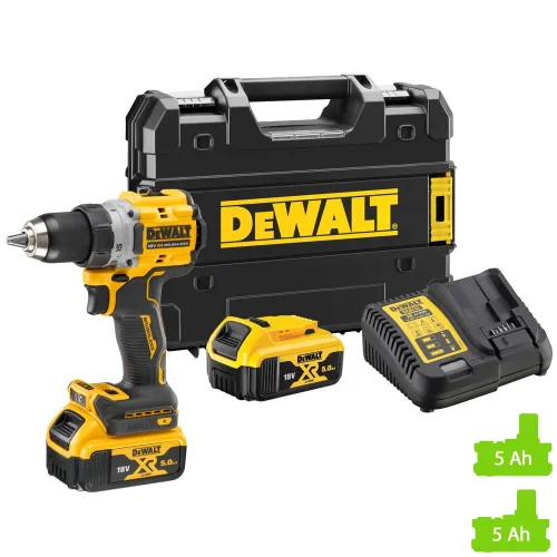 Wiertarko-wkrętarka Dewalt DCD800P2T 18 V 2 x akumulator 5 Ah