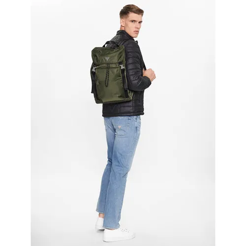 Rucsac inteligent din nailon Guess Certosa HMECRN P3390 GRE