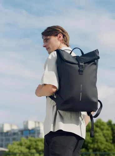 Рюкзак XD Design Urban Flap-top Anti-theft Backpack - черный