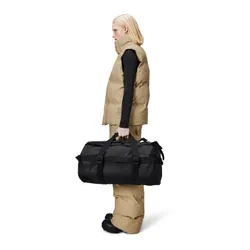 Средняя дорожная сумка Rains Texel Duffel W3-black