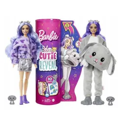 Lalka Barbie w przebraniu pieska Cutie Reveal HHG21