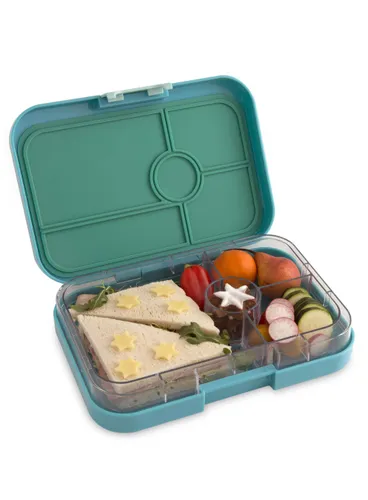 Yumbox Tapas 4 Bölmeli Büyük Öğle Yemeği Kutusu-Rüya Gibi Pembe / Gökkuşağı Tepsisi