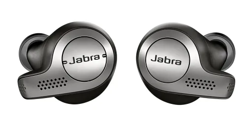 Słuchawki bezprzewodowe Jabra Elite 65t Dokanałowe Bluetooth 5.0 Titanium black