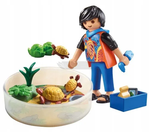 PLAYMOBIL MY LIFE 71748 TERRARIUM Z ŻÓŁWIAMI zestaw dla dzieci 4+