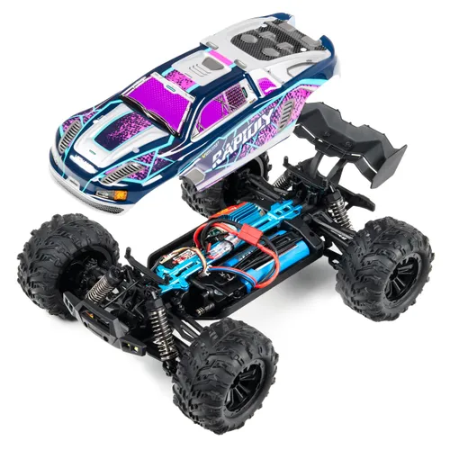 Zdalnie sterowany samochód COIL auto RC 4x4 terenowe na pilota duże skala 1:16 Rapidly purple