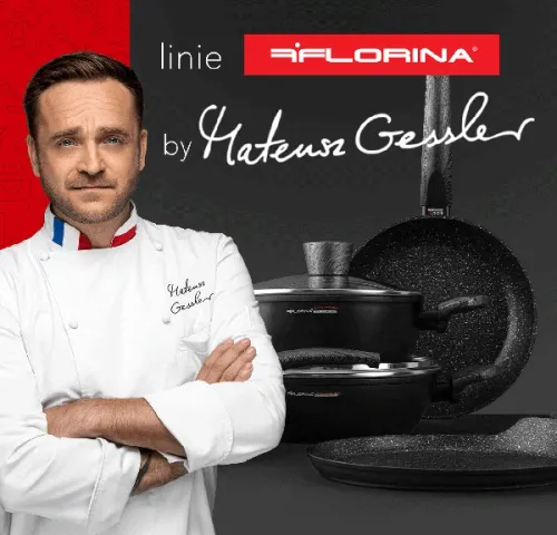 Garnek aluminiowy z pokrywką niski FLORINA BONO 1,6 l