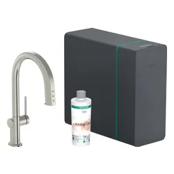 Bateria HANSGROHE Aqittura M91 76836800 z filtrem Stal szlachetna