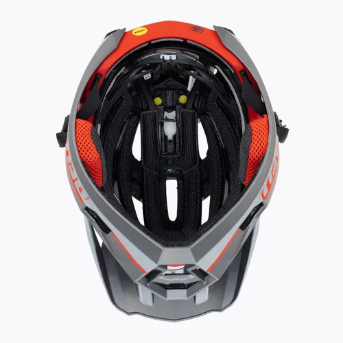 Kask rowerowy Bell FF Super Air R MIPS Spherical matte gray/red