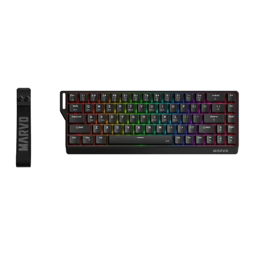 Klawiatura mechaniczna Marvo Saber 65W Czarny