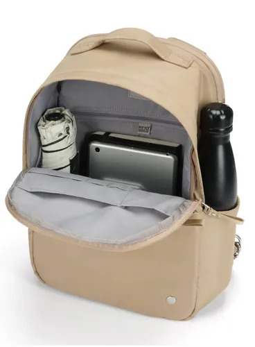 Женский противоугонный рюкзак Pacsafe W Backpack 10 l - taupe