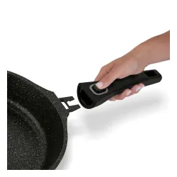Patelnia marmurowa z odpinaną rączką STARKE PRO SVART 28 cm