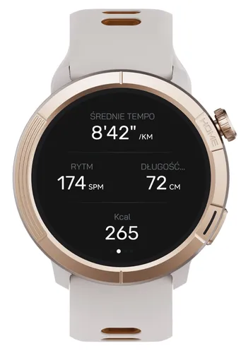 Smartwatch STELIO Activ Pro AI GPS 46mm Tytan Złoty